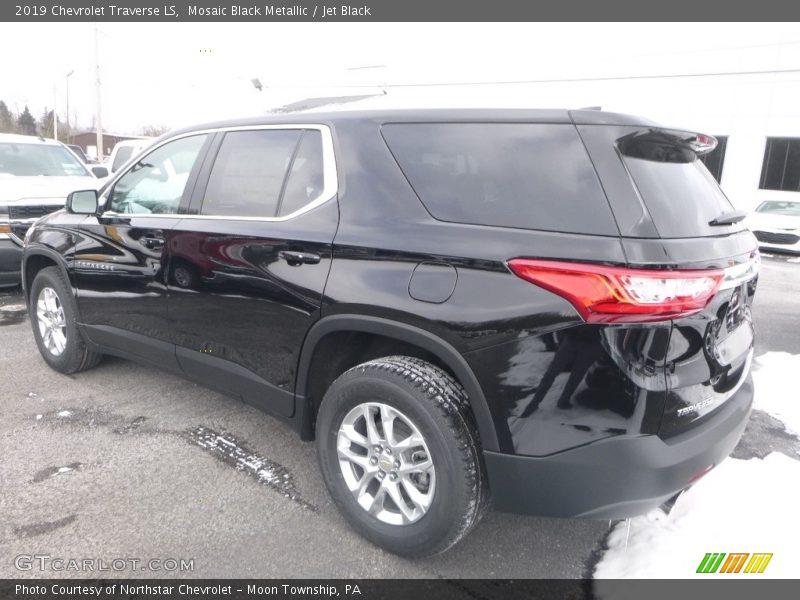 Mosaic Black Metallic / Jet Black 2019 Chevrolet Traverse LS