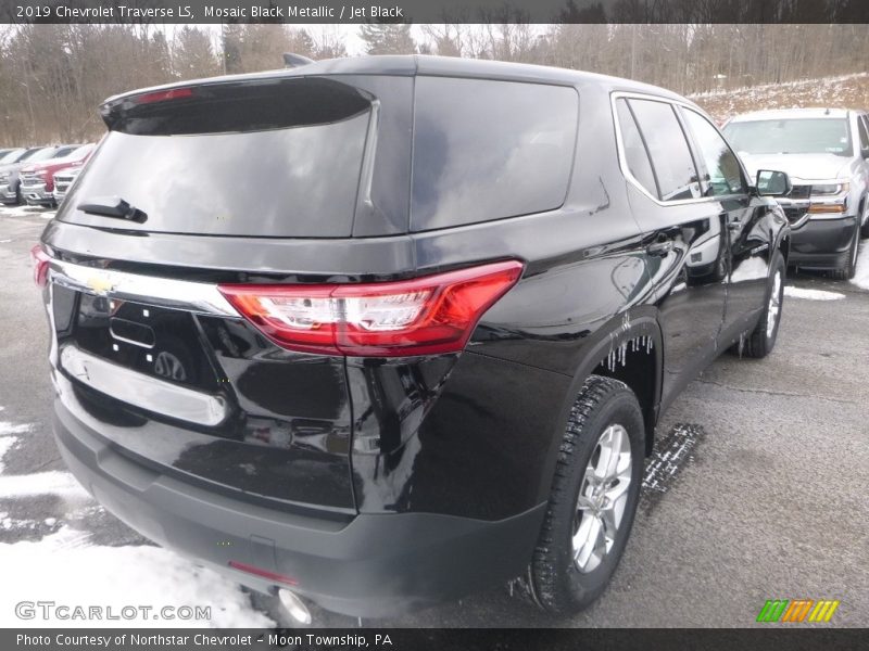 Mosaic Black Metallic / Jet Black 2019 Chevrolet Traverse LS
