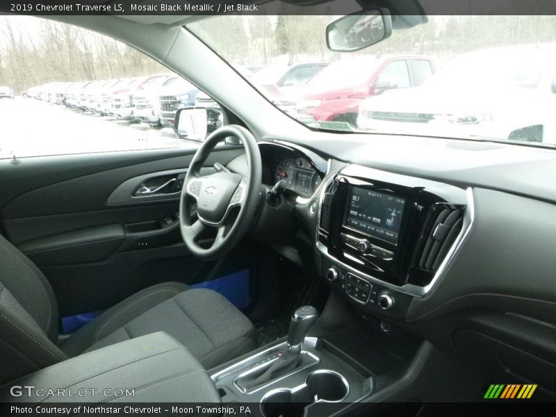 Mosaic Black Metallic / Jet Black 2019 Chevrolet Traverse LS