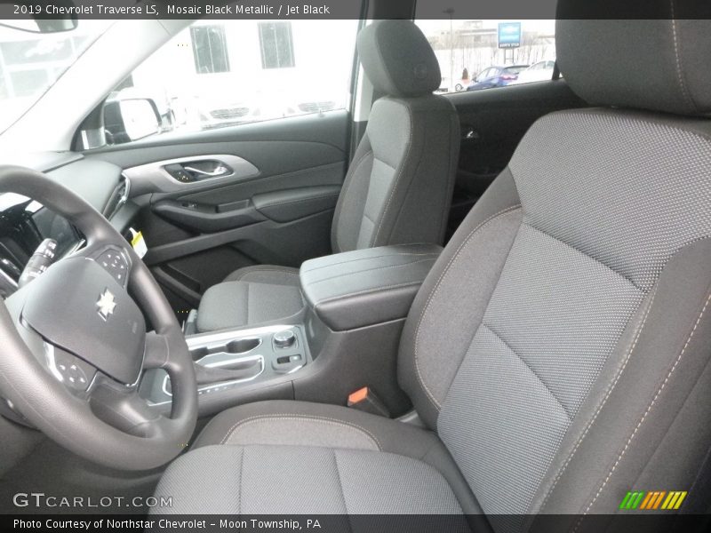 Mosaic Black Metallic / Jet Black 2019 Chevrolet Traverse LS