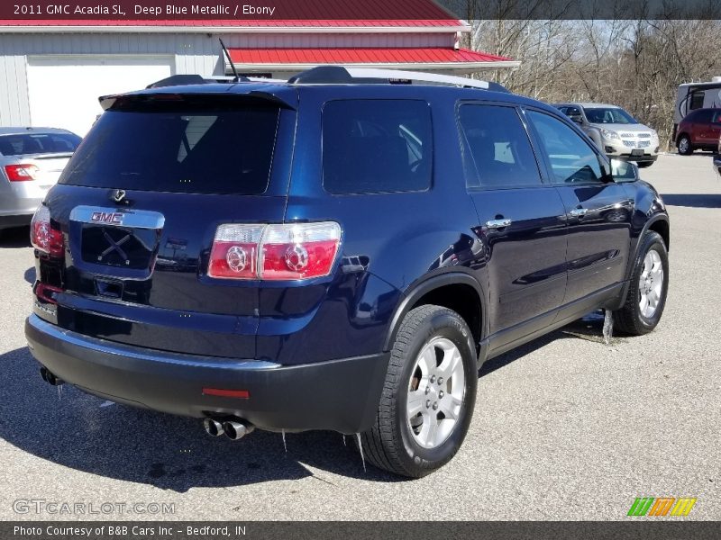 Deep Blue Metallic / Ebony 2011 GMC Acadia SL