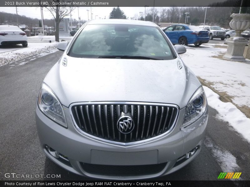 Quicksilver Metallic / Cashmere 2013 Buick Verano FWD