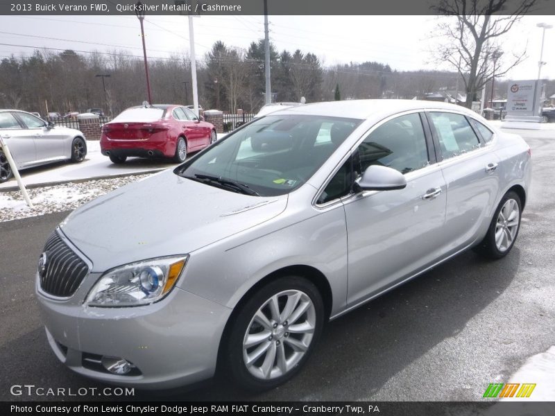 Quicksilver Metallic / Cashmere 2013 Buick Verano FWD