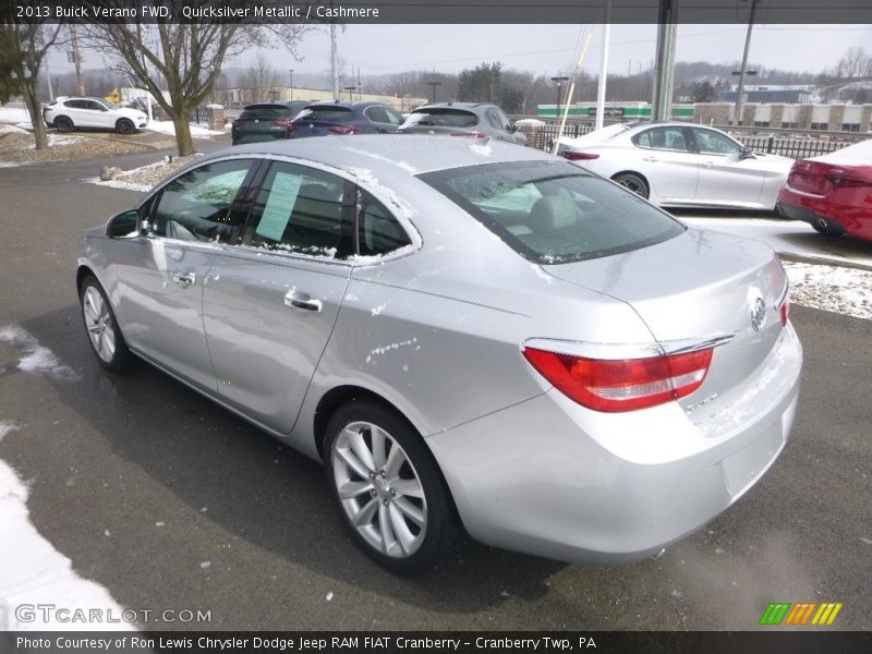 Quicksilver Metallic / Cashmere 2013 Buick Verano FWD