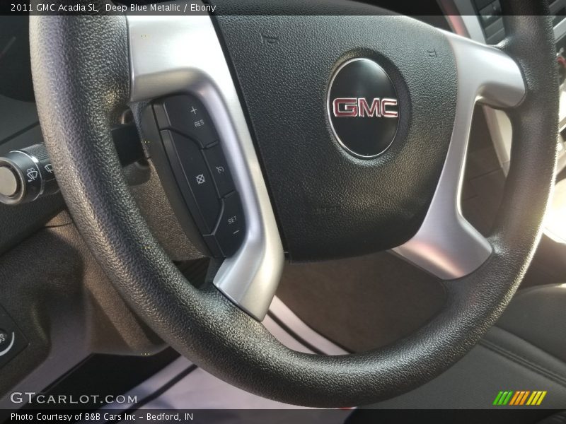 Deep Blue Metallic / Ebony 2011 GMC Acadia SL