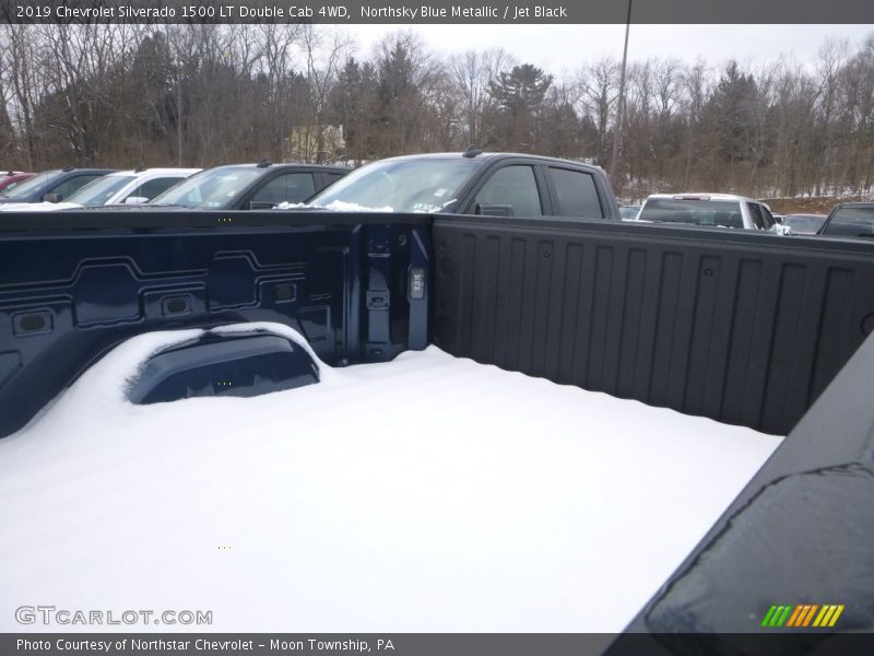 Northsky Blue Metallic / Jet Black 2019 Chevrolet Silverado 1500 LT Double Cab 4WD