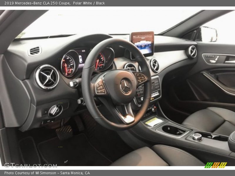 Polar White / Black 2019 Mercedes-Benz CLA 250 Coupe