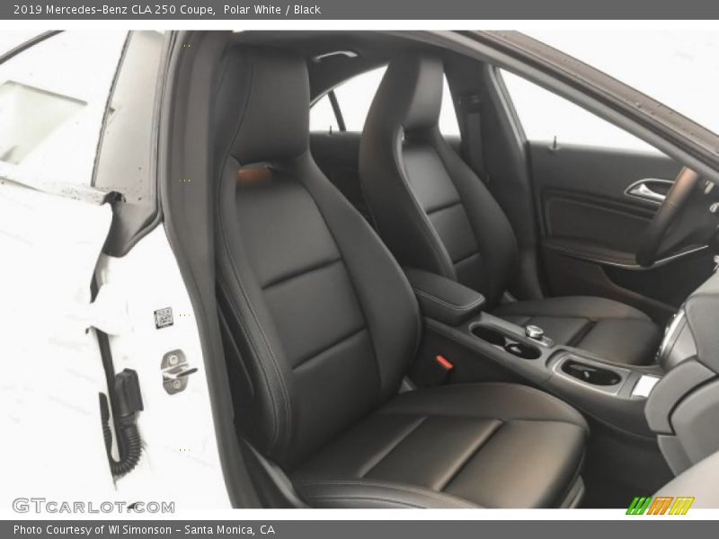 Polar White / Black 2019 Mercedes-Benz CLA 250 Coupe