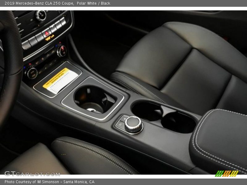 Polar White / Black 2019 Mercedes-Benz CLA 250 Coupe