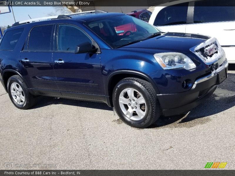 Deep Blue Metallic / Ebony 2011 GMC Acadia SL