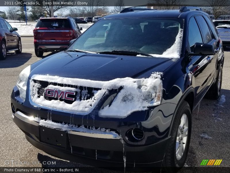 Deep Blue Metallic / Ebony 2011 GMC Acadia SL