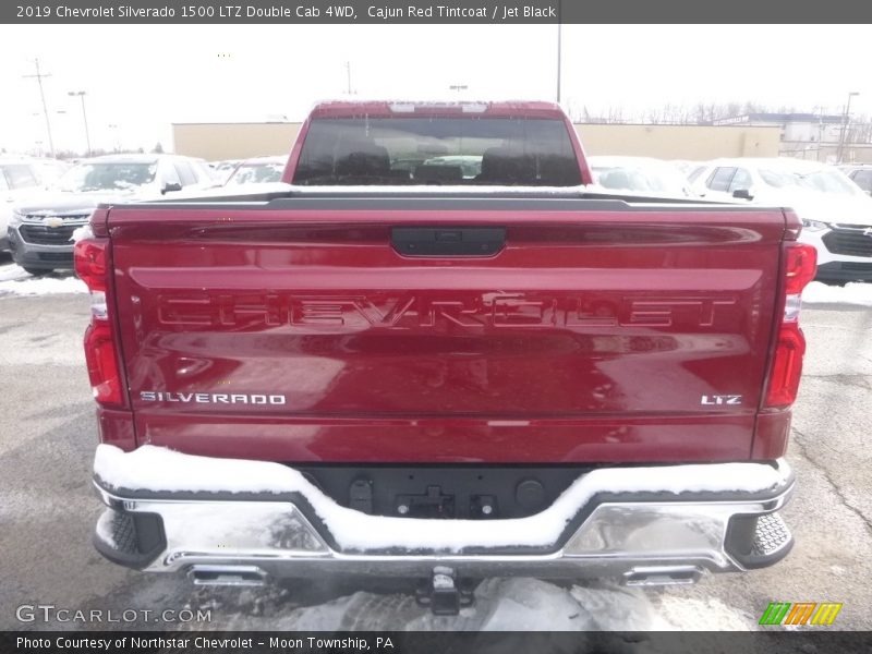 Cajun Red Tintcoat / Jet Black 2019 Chevrolet Silverado 1500 LTZ Double Cab 4WD