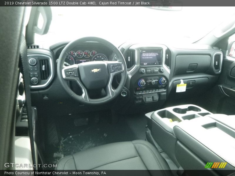 Dashboard of 2019 Silverado 1500 LTZ Double Cab 4WD