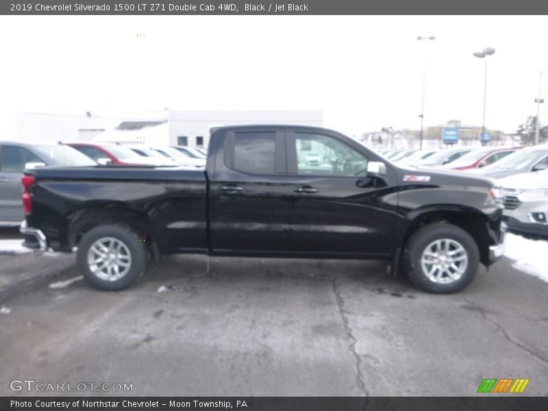 Black / Jet Black 2019 Chevrolet Silverado 1500 LT Z71 Double Cab 4WD