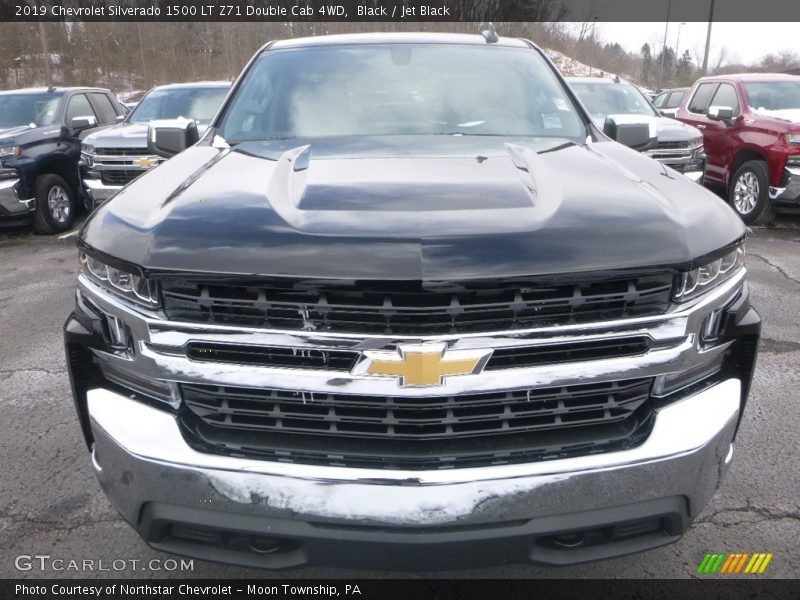 Black / Jet Black 2019 Chevrolet Silverado 1500 LT Z71 Double Cab 4WD