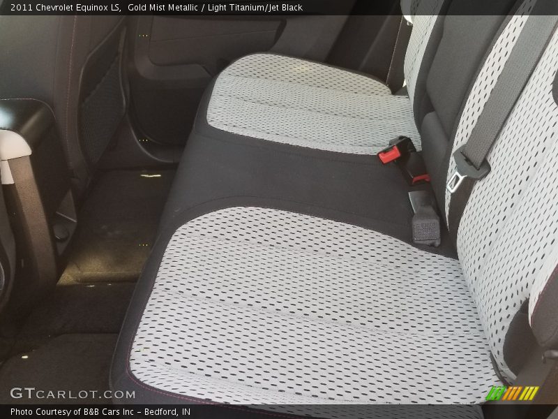 Gold Mist Metallic / Light Titanium/Jet Black 2011 Chevrolet Equinox LS