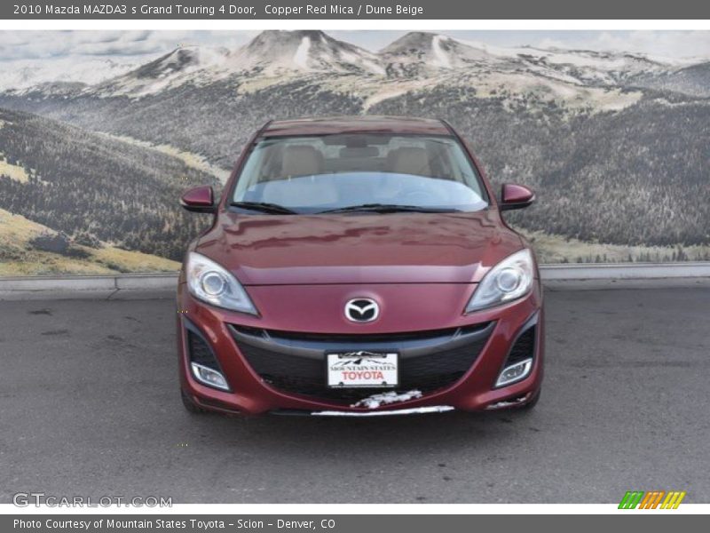 Copper Red Mica / Dune Beige 2010 Mazda MAZDA3 s Grand Touring 4 Door