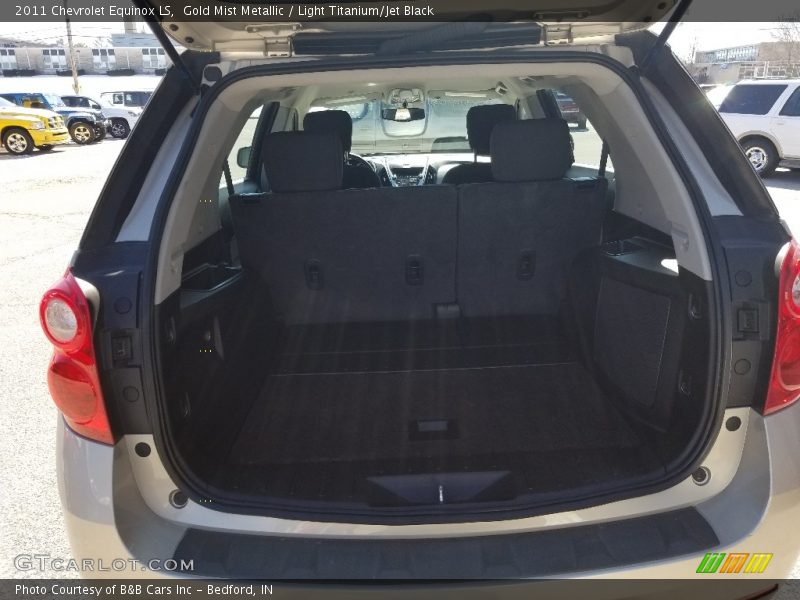 Gold Mist Metallic / Light Titanium/Jet Black 2011 Chevrolet Equinox LS