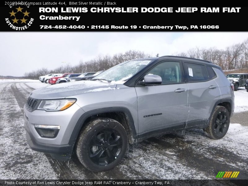 Billet Silver Metallic / Black 2019 Jeep Compass Latitude 4x4