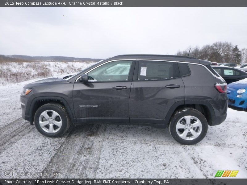 Granite Crystal Metallic / Black 2019 Jeep Compass Latitude 4x4