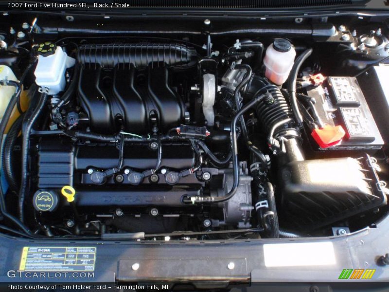 Black / Shale 2007 Ford Five Hundred SEL