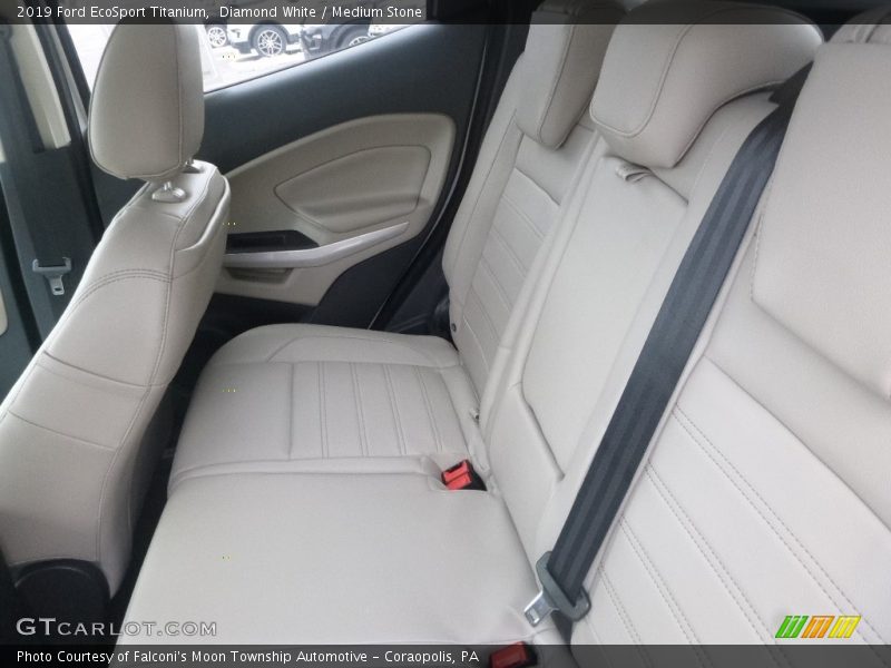 Diamond White / Medium Stone 2019 Ford EcoSport Titanium
