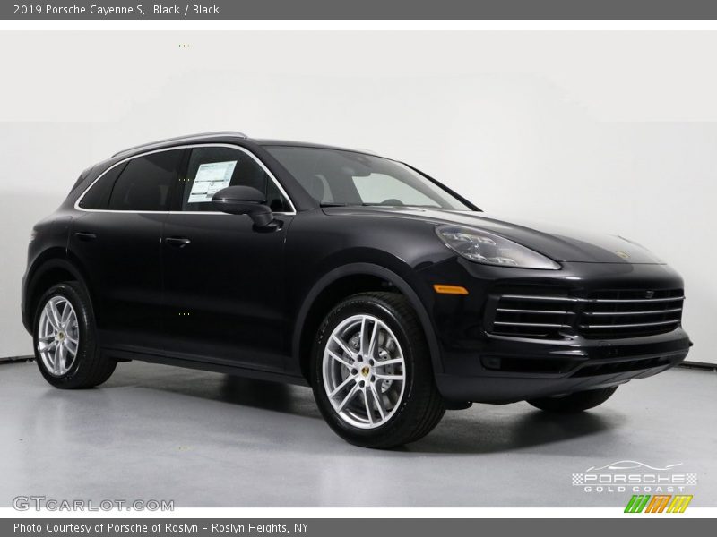 Black / Black 2019 Porsche Cayenne S
