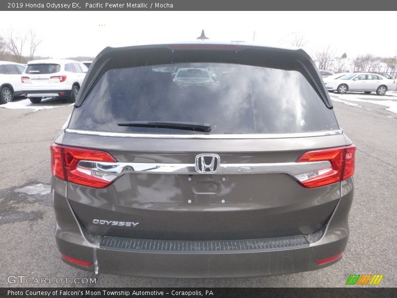 Pacific Pewter Metallic / Mocha 2019 Honda Odyssey EX