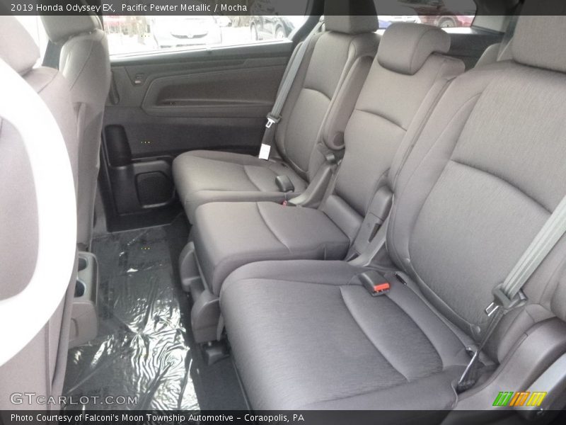Pacific Pewter Metallic / Mocha 2019 Honda Odyssey EX