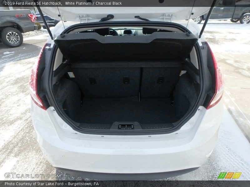 White Platinum / Charcoal Black 2019 Ford Fiesta SE Hatchback