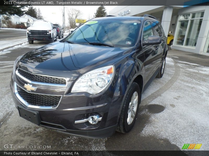 Tungsten Metallic / Brownstone/Jet Black 2013 Chevrolet Equinox LT AWD