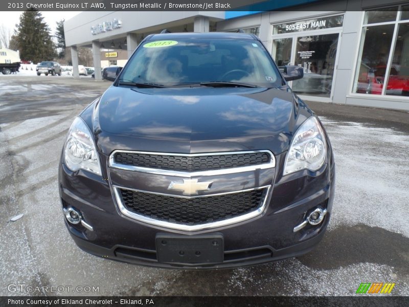 Tungsten Metallic / Brownstone/Jet Black 2013 Chevrolet Equinox LT AWD