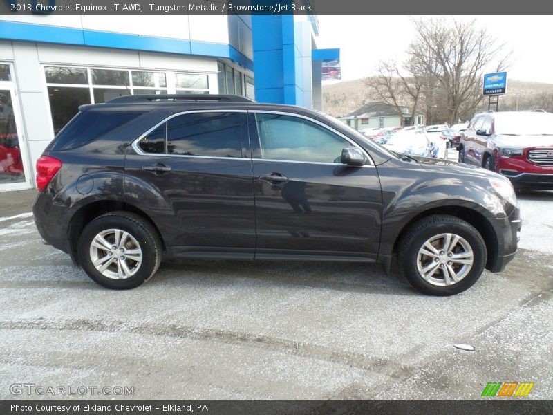 Tungsten Metallic / Brownstone/Jet Black 2013 Chevrolet Equinox LT AWD