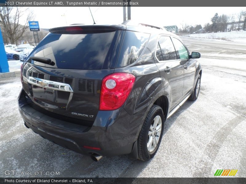Tungsten Metallic / Brownstone/Jet Black 2013 Chevrolet Equinox LT AWD