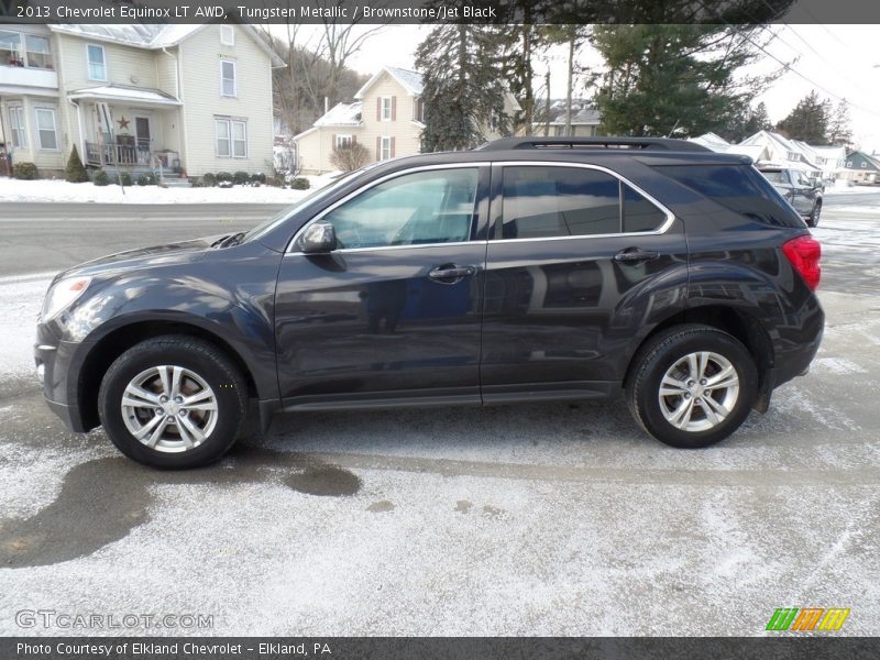 Tungsten Metallic / Brownstone/Jet Black 2013 Chevrolet Equinox LT AWD