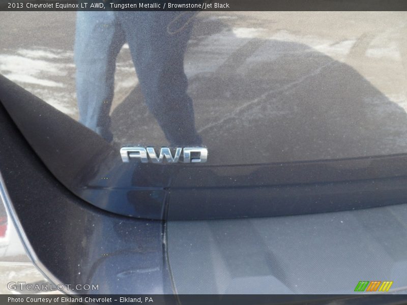 Tungsten Metallic / Brownstone/Jet Black 2013 Chevrolet Equinox LT AWD