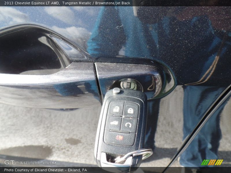 Tungsten Metallic / Brownstone/Jet Black 2013 Chevrolet Equinox LT AWD
