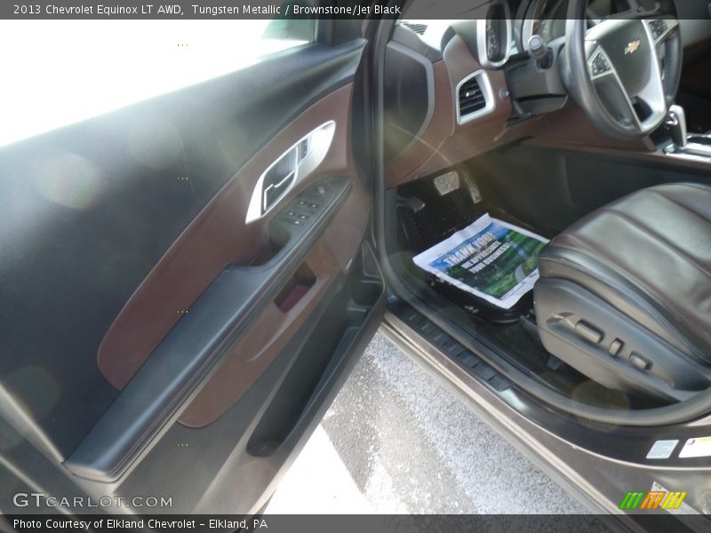 Tungsten Metallic / Brownstone/Jet Black 2013 Chevrolet Equinox LT AWD