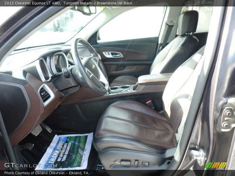 Tungsten Metallic / Brownstone/Jet Black 2013 Chevrolet Equinox LT AWD