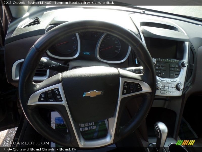 Tungsten Metallic / Brownstone/Jet Black 2013 Chevrolet Equinox LT AWD
