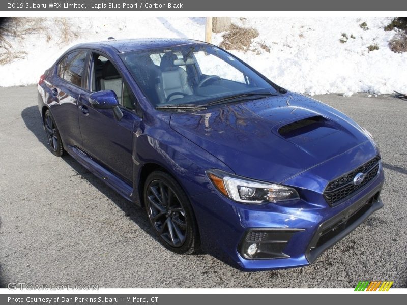 Lapis Blue Pearl / Carbon Black 2019 Subaru WRX Limited