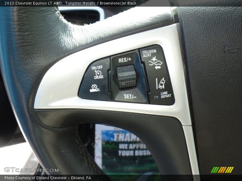 Tungsten Metallic / Brownstone/Jet Black 2013 Chevrolet Equinox LT AWD