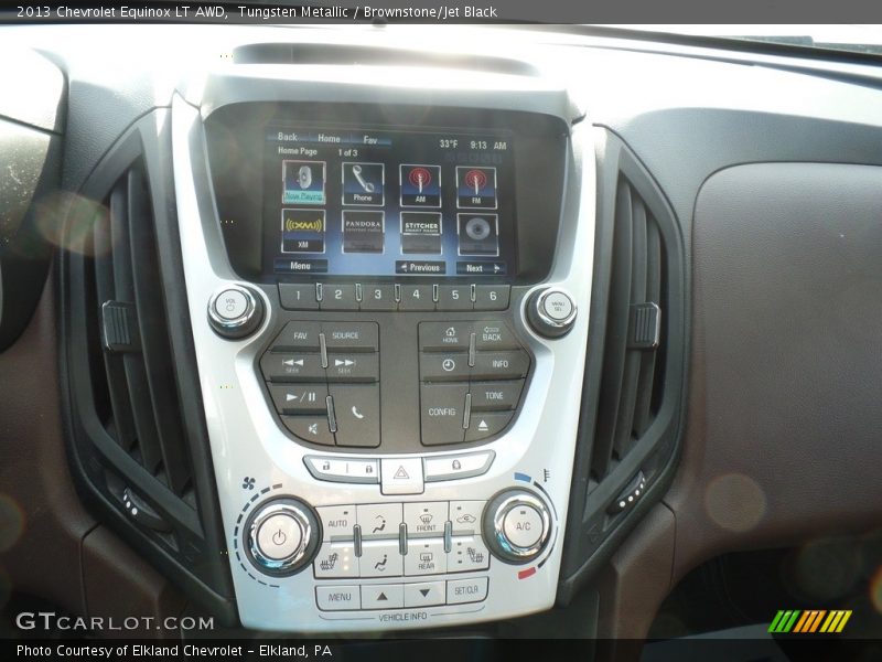 Tungsten Metallic / Brownstone/Jet Black 2013 Chevrolet Equinox LT AWD
