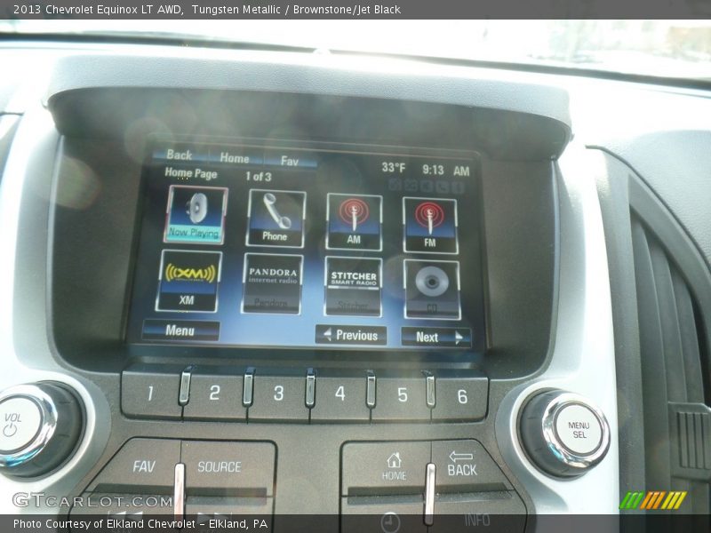 Tungsten Metallic / Brownstone/Jet Black 2013 Chevrolet Equinox LT AWD