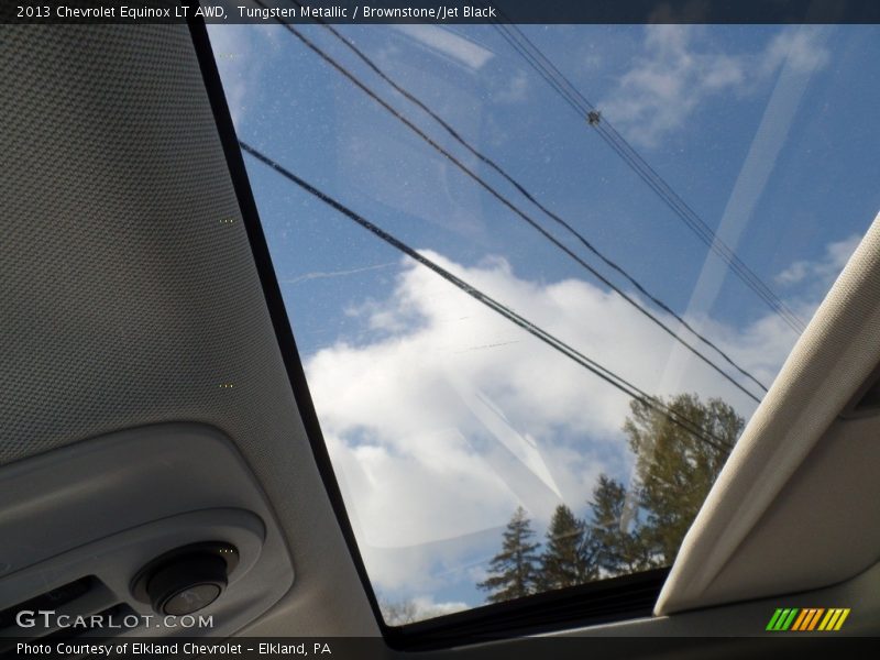 Tungsten Metallic / Brownstone/Jet Black 2013 Chevrolet Equinox LT AWD