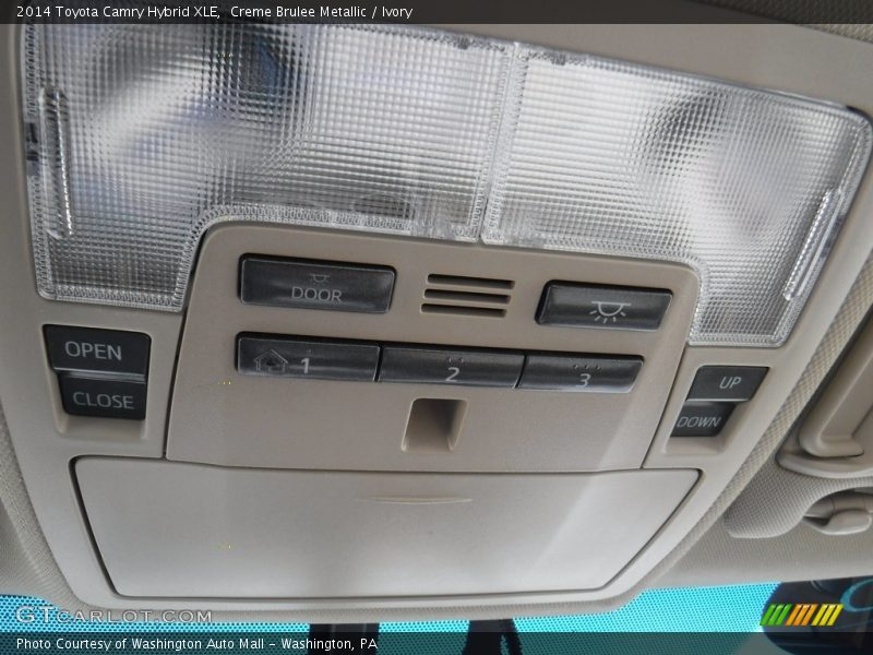 Creme Brulee Metallic / Ivory 2014 Toyota Camry Hybrid XLE