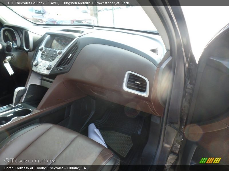 Tungsten Metallic / Brownstone/Jet Black 2013 Chevrolet Equinox LT AWD