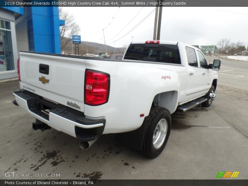 Summit White / High Country Saddle 2019 Chevrolet Silverado 3500HD High Country Crew Cab 4x4