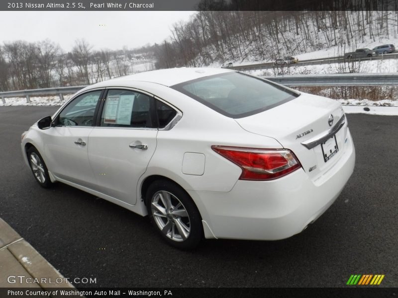 Pearl White / Charcoal 2013 Nissan Altima 2.5 SL