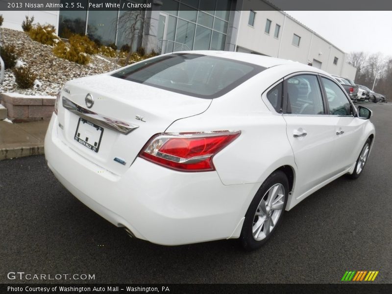 Pearl White / Charcoal 2013 Nissan Altima 2.5 SL